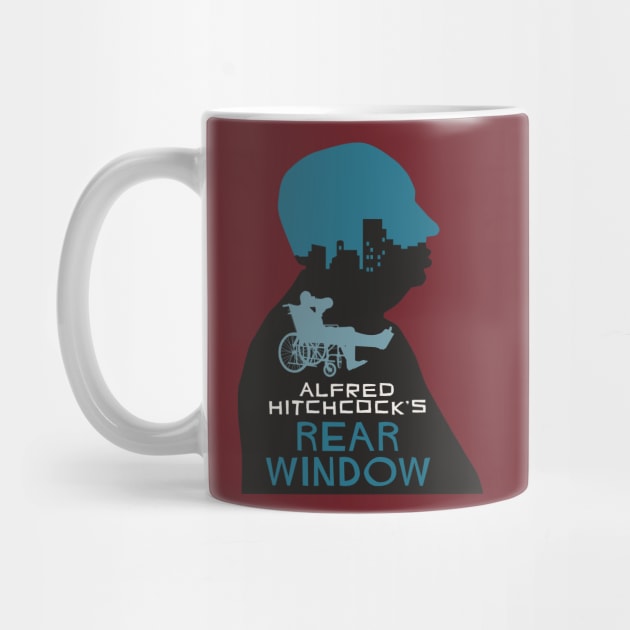 Alfred Hitchcock Rear Window by n23tees